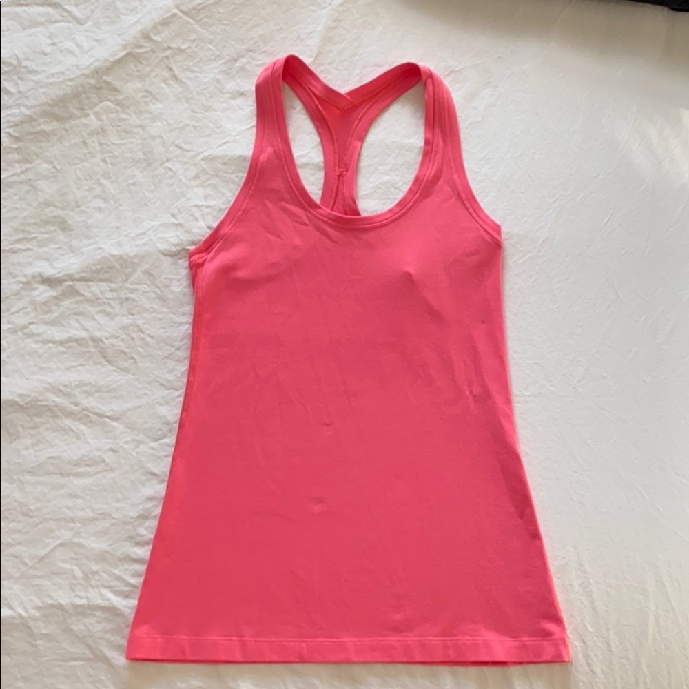 Neon Pink Lululemon Tank
